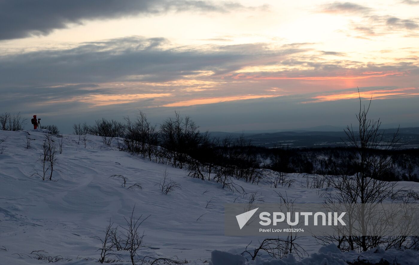 Russia Environment Polar Night End