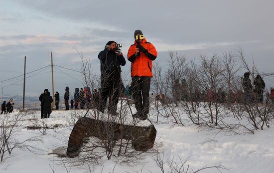 Russia Environment Polar Night End