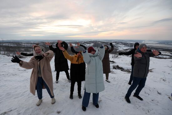 Russia Environment Polar Night End