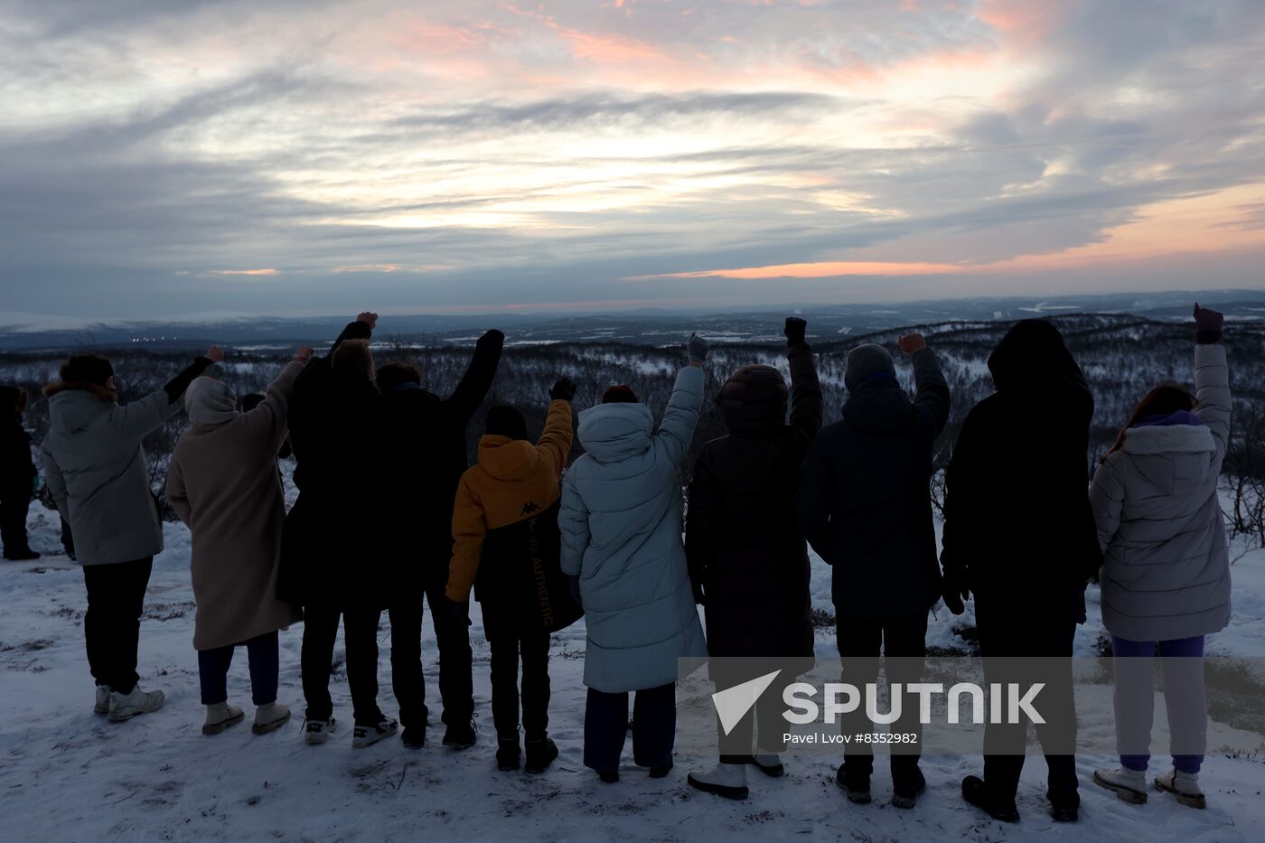 Russia Environment Polar Night End