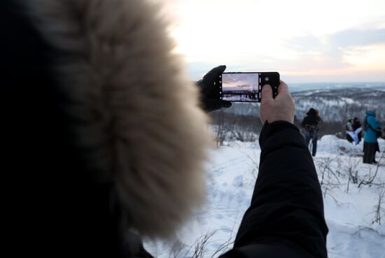 Russia Environment Polar Night End