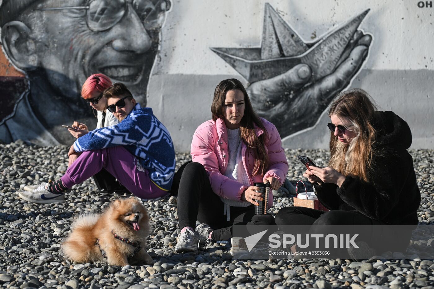 Russia Winter Leisure