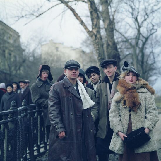 Set of film Stalin's Funeral