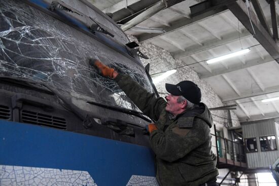 Russia Ukraine Military Operation Shelling