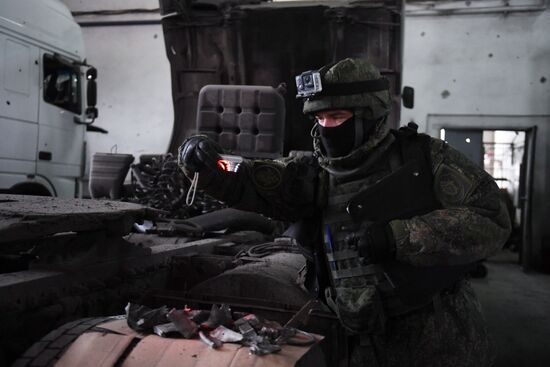 Russia Ukraine Military Operation Shelling