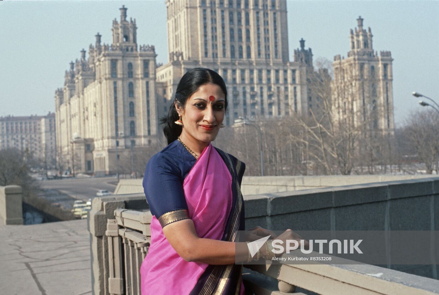 Indian performers on tour in Moscow