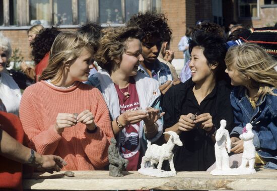 Children's Soviet-American summer camp "Children as social inventors and creators of the XXI century"