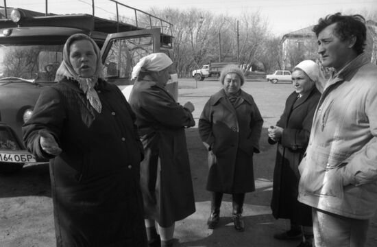 Gas release at gas processing plant near Orenburg