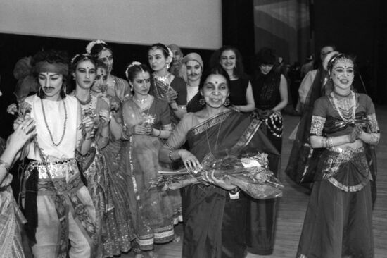Indian culture night at Orion Cinema in Moscow