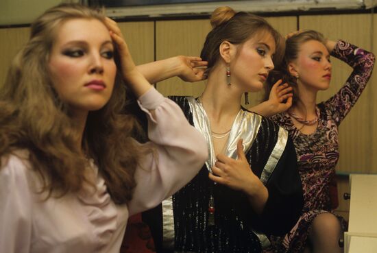 First beauty pageant in Soviet Union