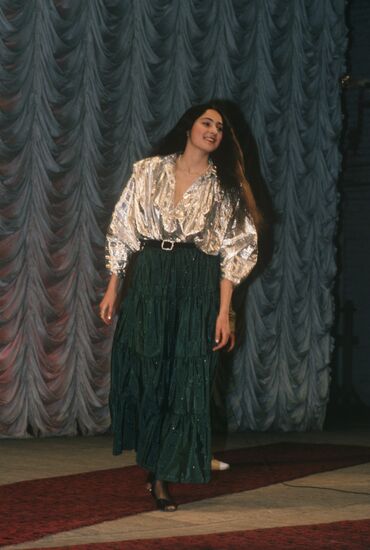 First beauty pageant in Soviet Union