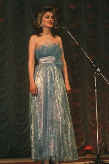 First beauty pageant in Soviet Union
