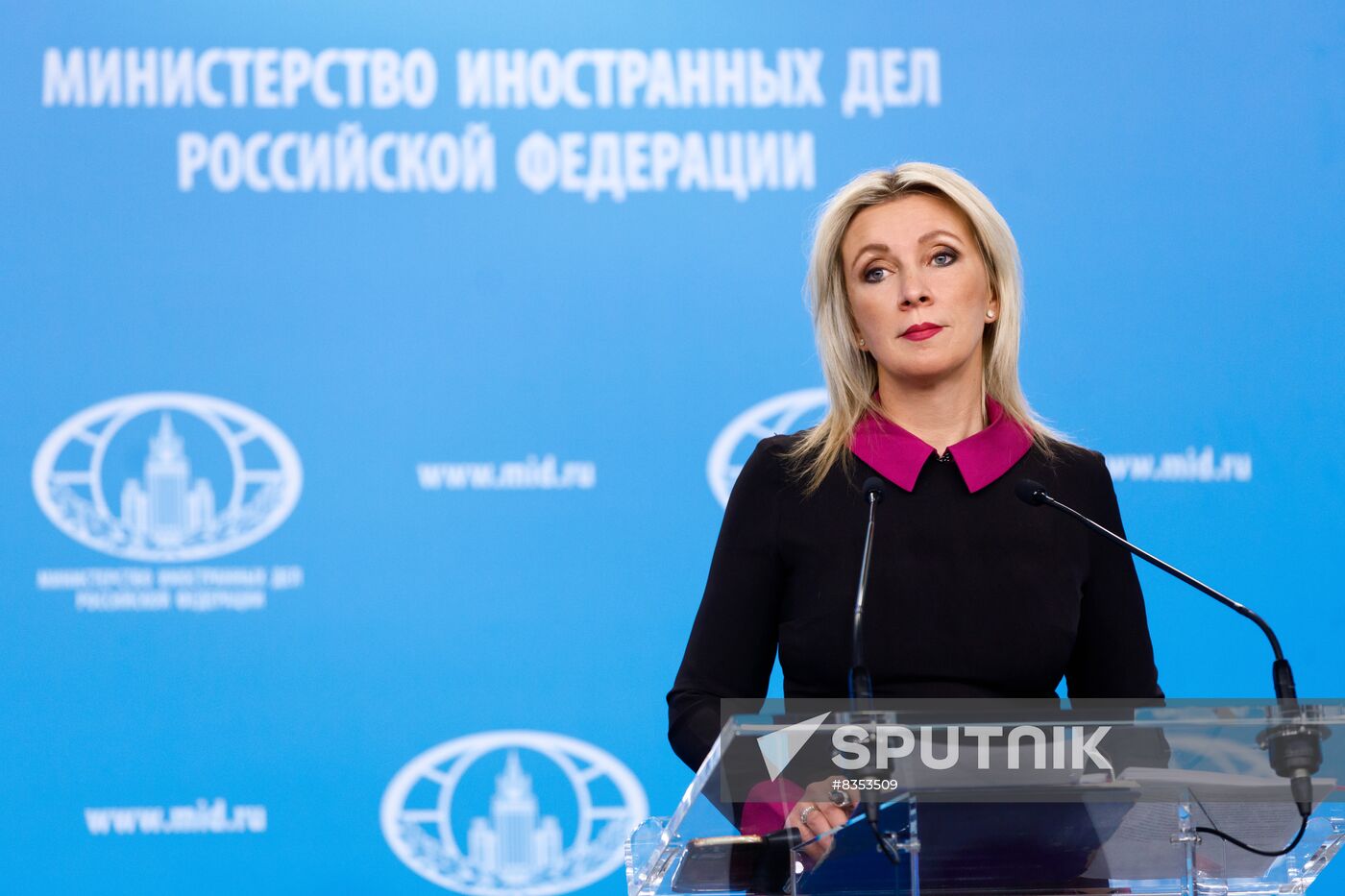Russia Zakharova Briefing