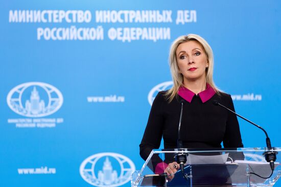 Russia Zakharova Briefing