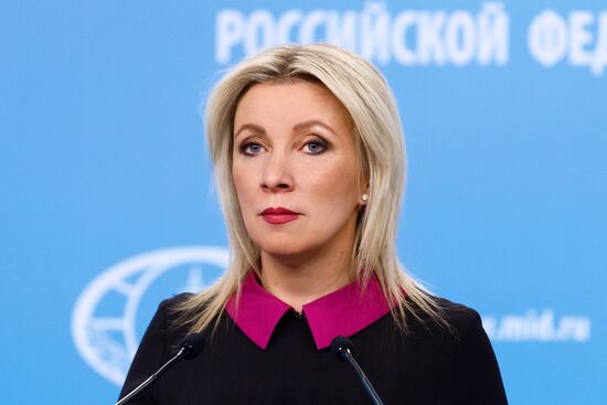 Russia Zakharova Briefing