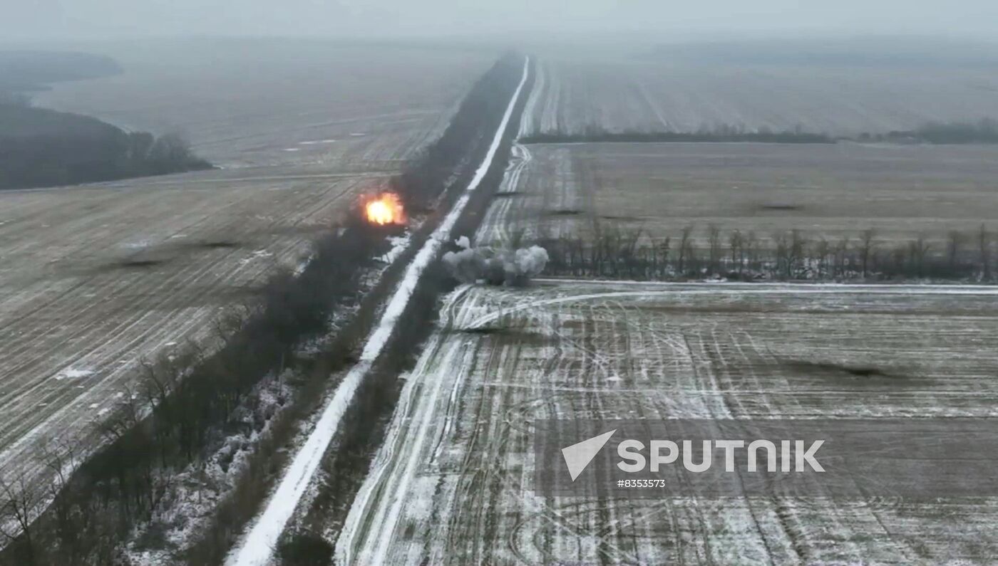 Russia Ukraine Military Operation Howitzers