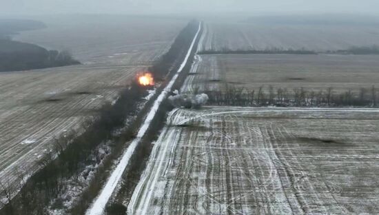 Russia Ukraine Military Operation Howitzers