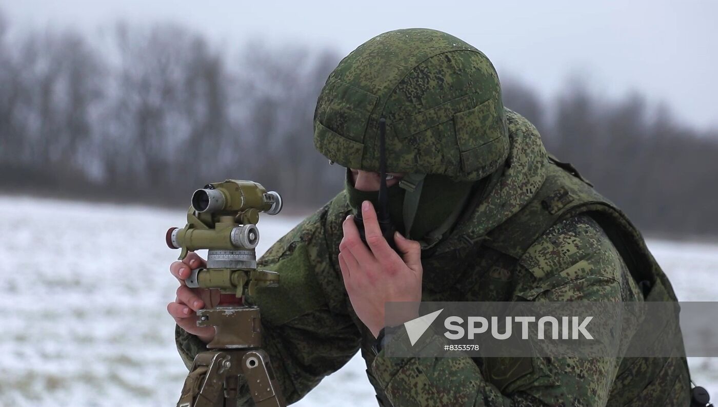 Russia Ukraine Military Operation Howitzers