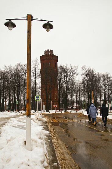 Water tower in Zaraisk