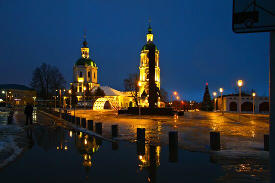 New Year evening in Zaraisk