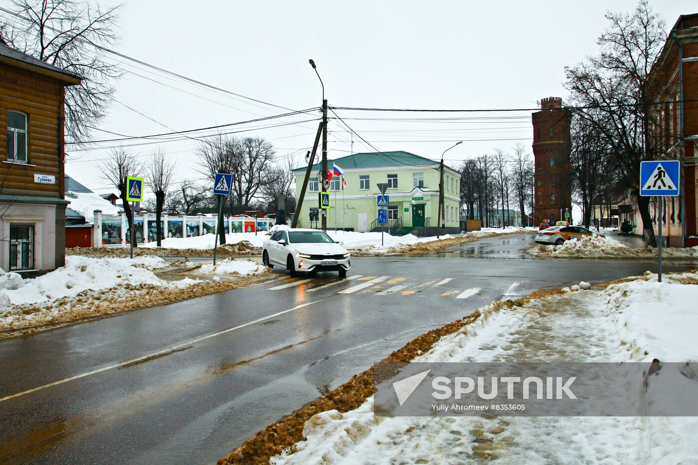 Vasily Gulyayev Street in Zaraisk