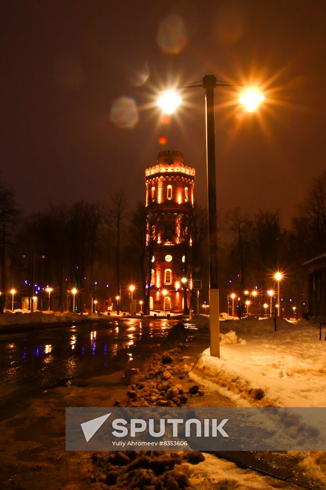 Water tower in Zaraisk