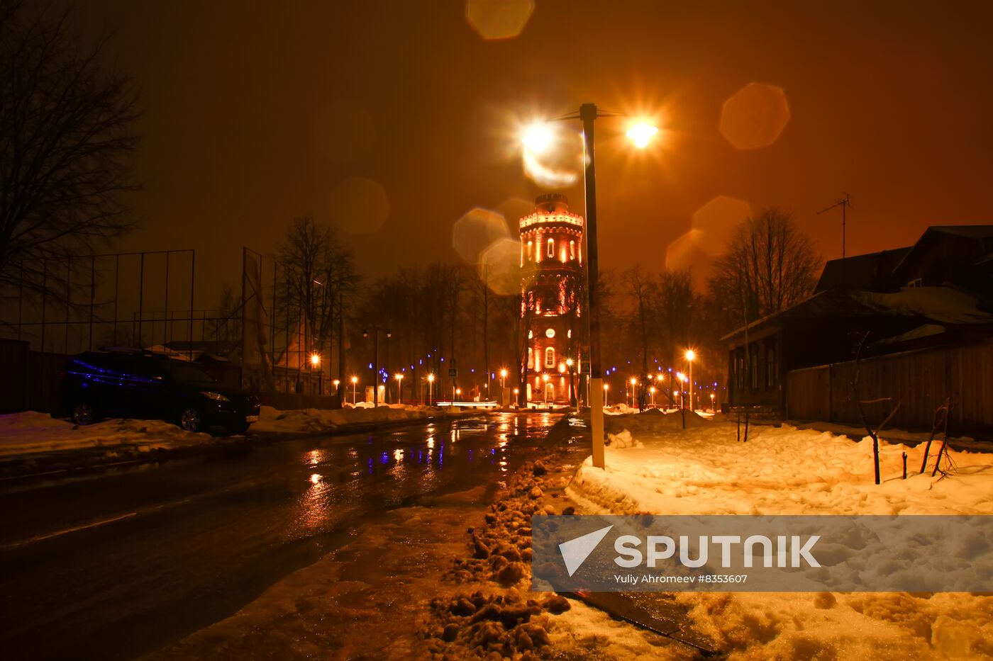 Water tower in Zaraisk