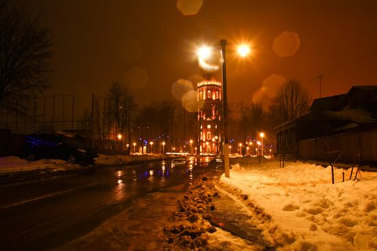 Water tower in Zaraisk