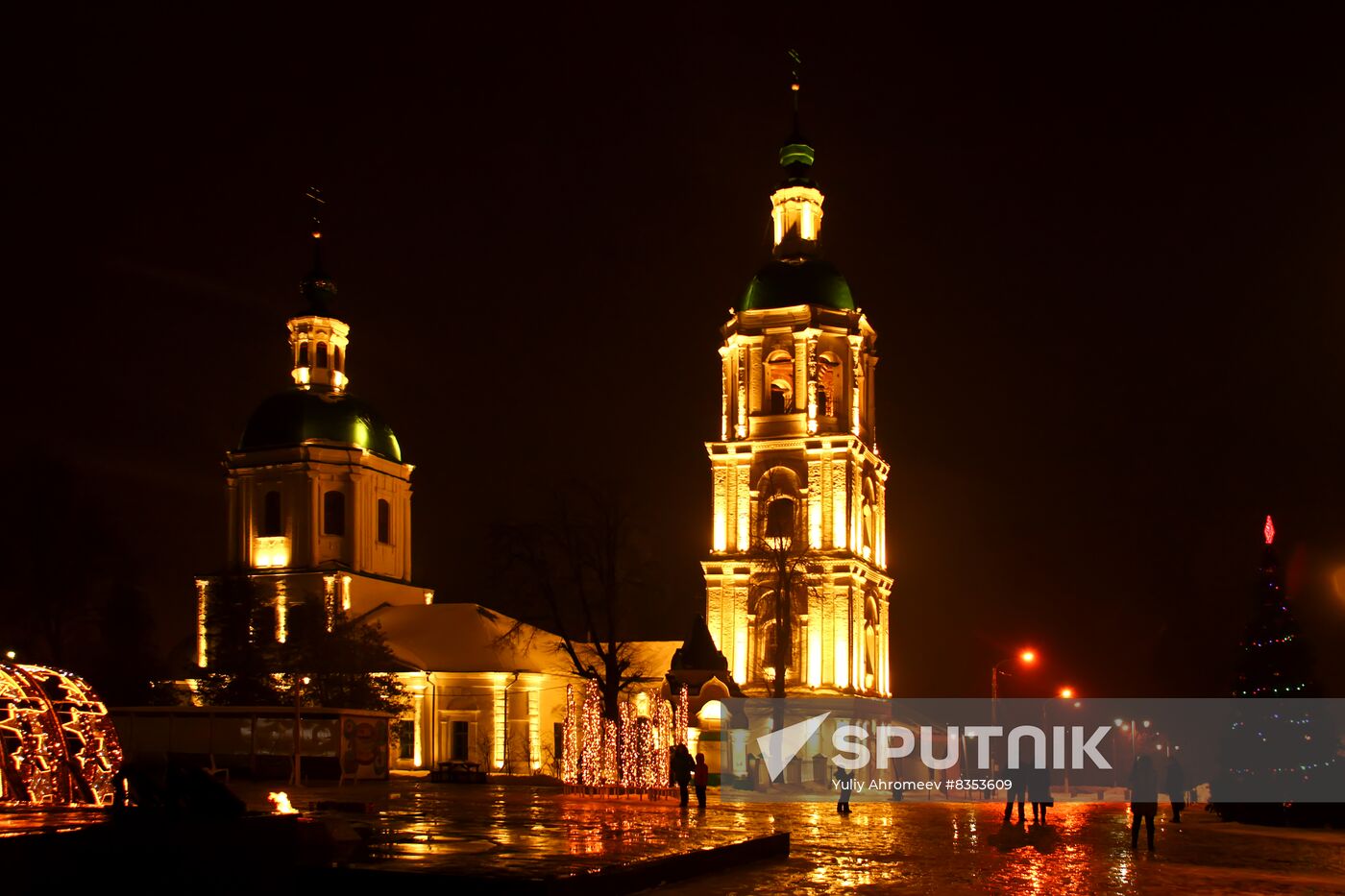 New Year evening in Zaraisk