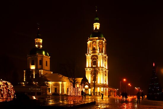 New Year evening in Zaraisk