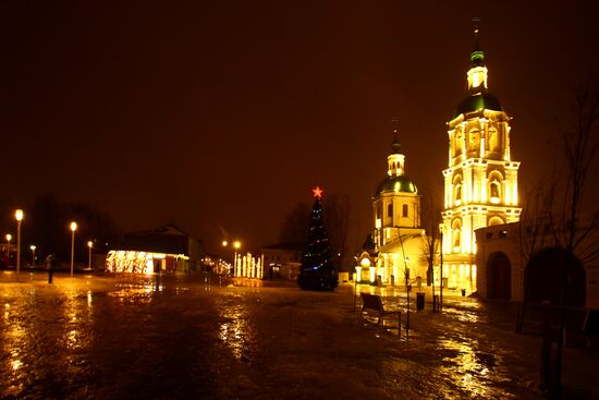 New Year evening in Zaraisk