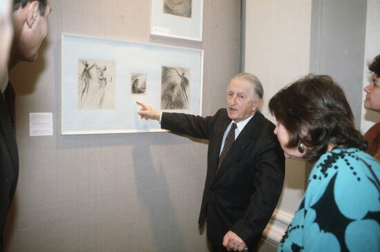 Exhibition of works by Spanish artist Salvador Dali
