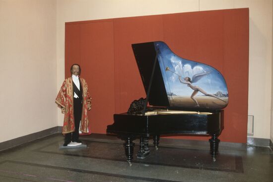 Exhibition of works by Spanish artist Salvador Dali