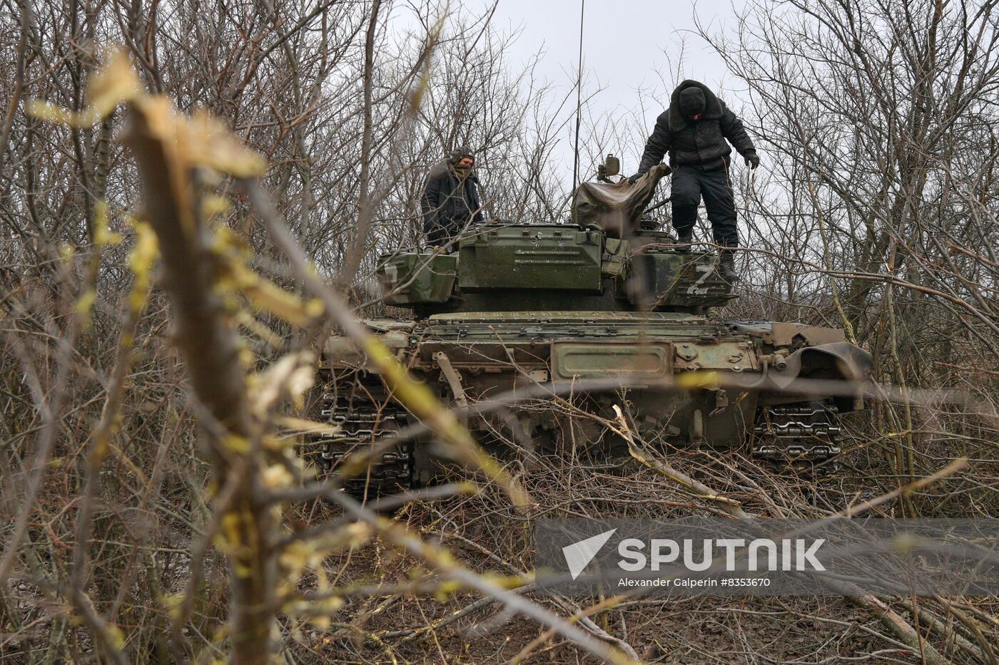 Russia Ukraine Military Operation Tanks