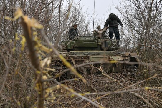 Russia Ukraine Military Operation Tanks
