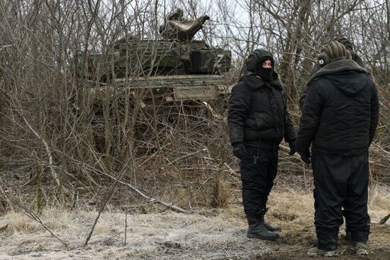 Russia Ukraine Military Operation Tanks