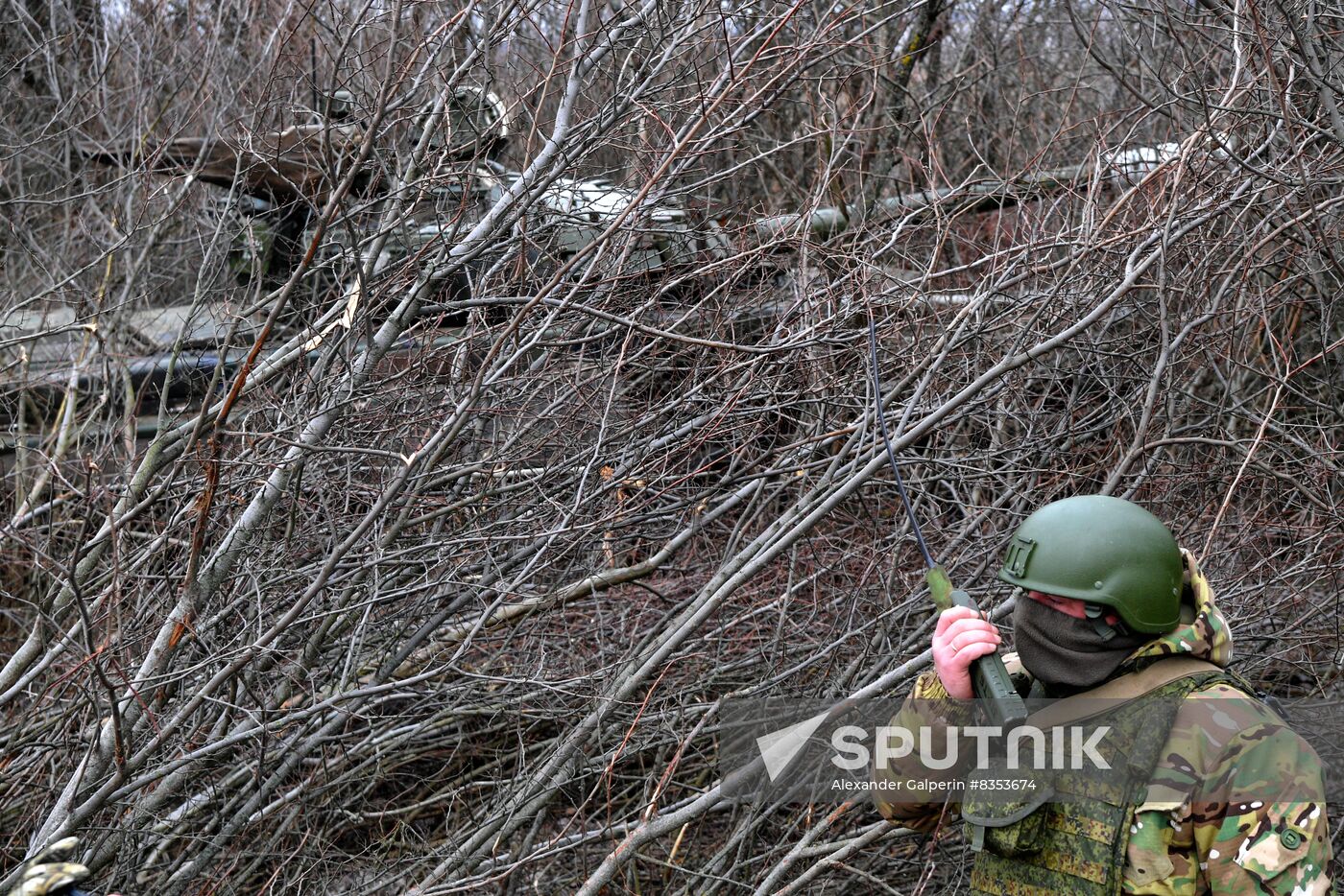 Russia Ukraine Military Operation Tanks