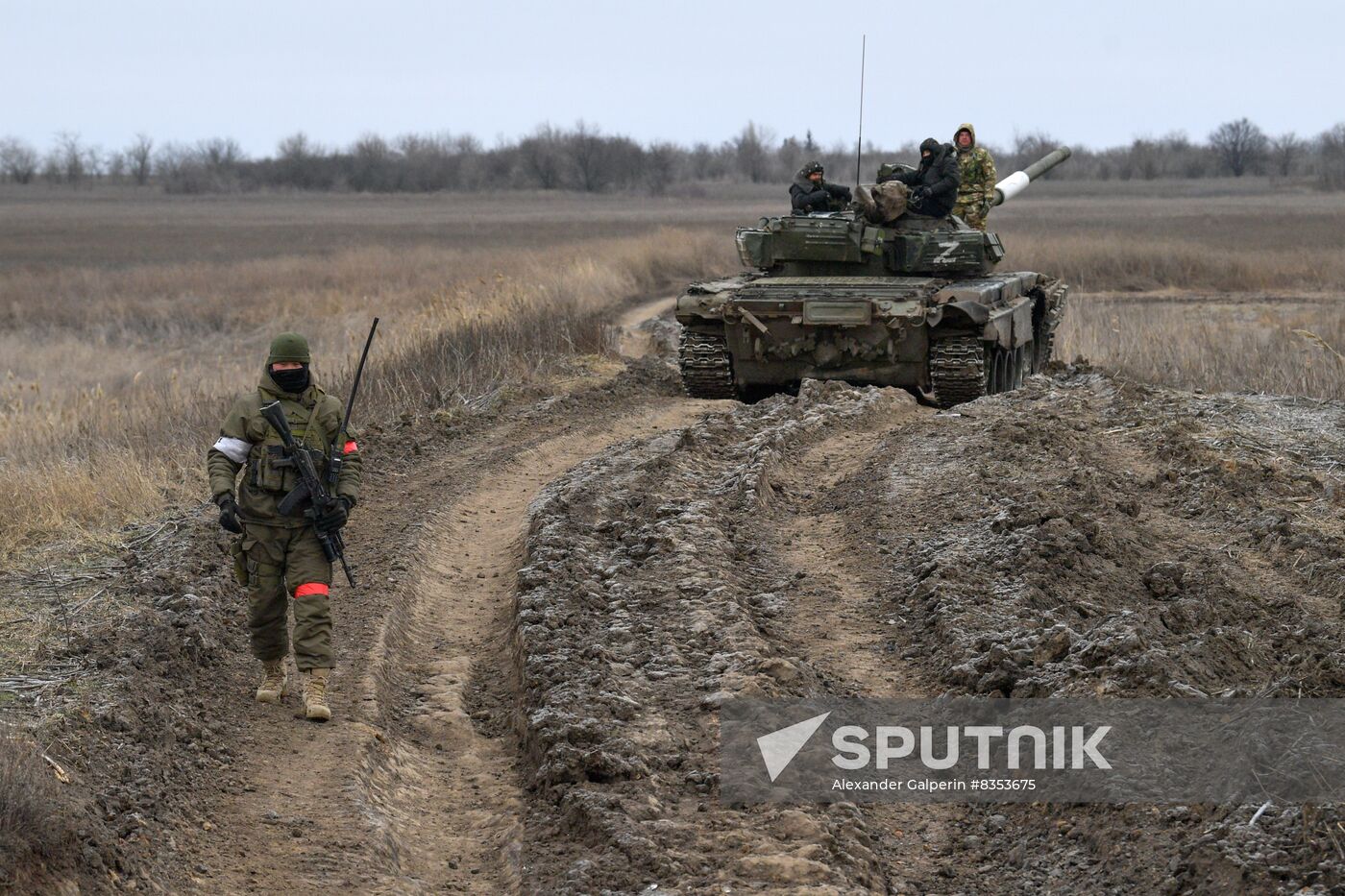 Russia Ukraine Military Operation Tanks