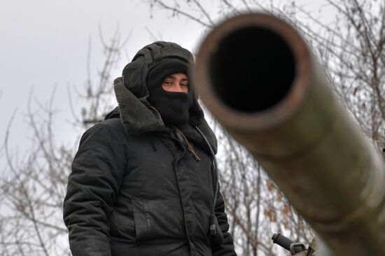 Russia Ukraine Military Operation Tanks