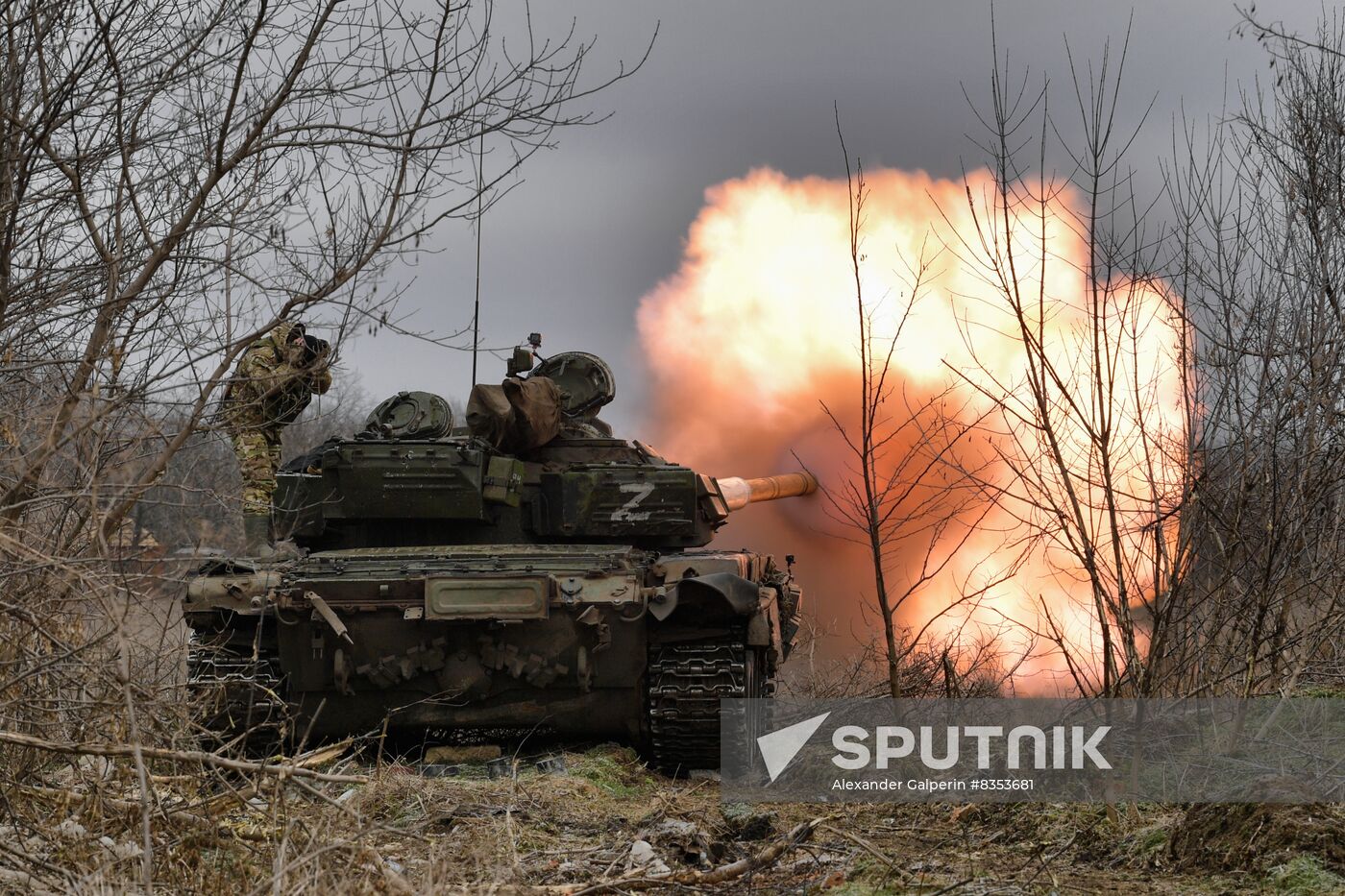 Russia Ukraine Military Operation Tanks
