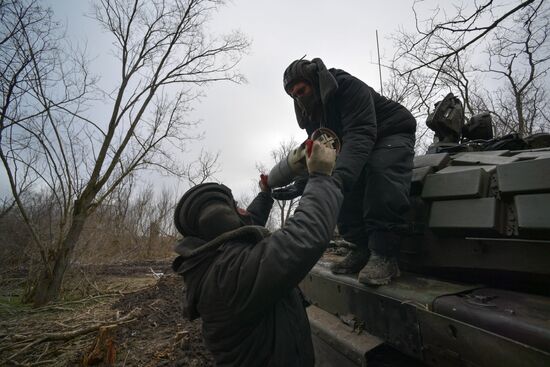 Russia Ukraine Military Operation Tanks