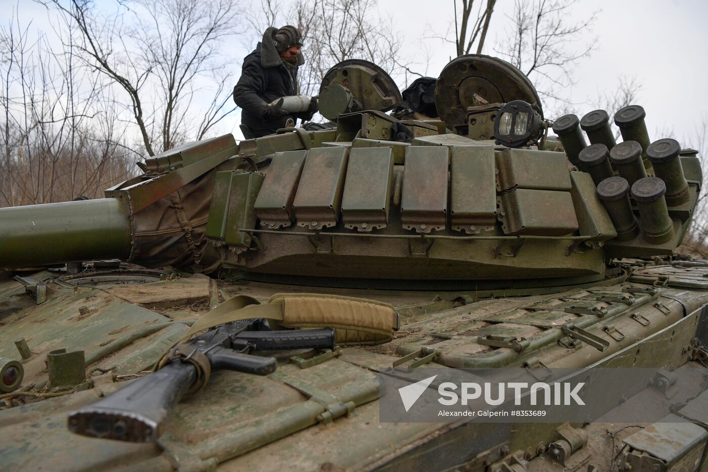 Russia Ukraine Military Operation Tanks