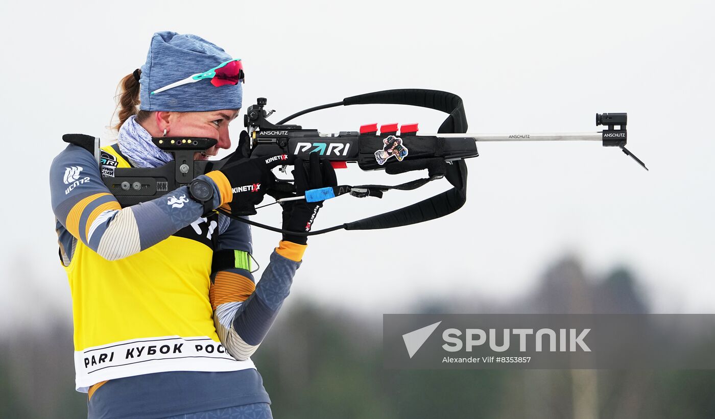 Russia Biathlon Cup Women
