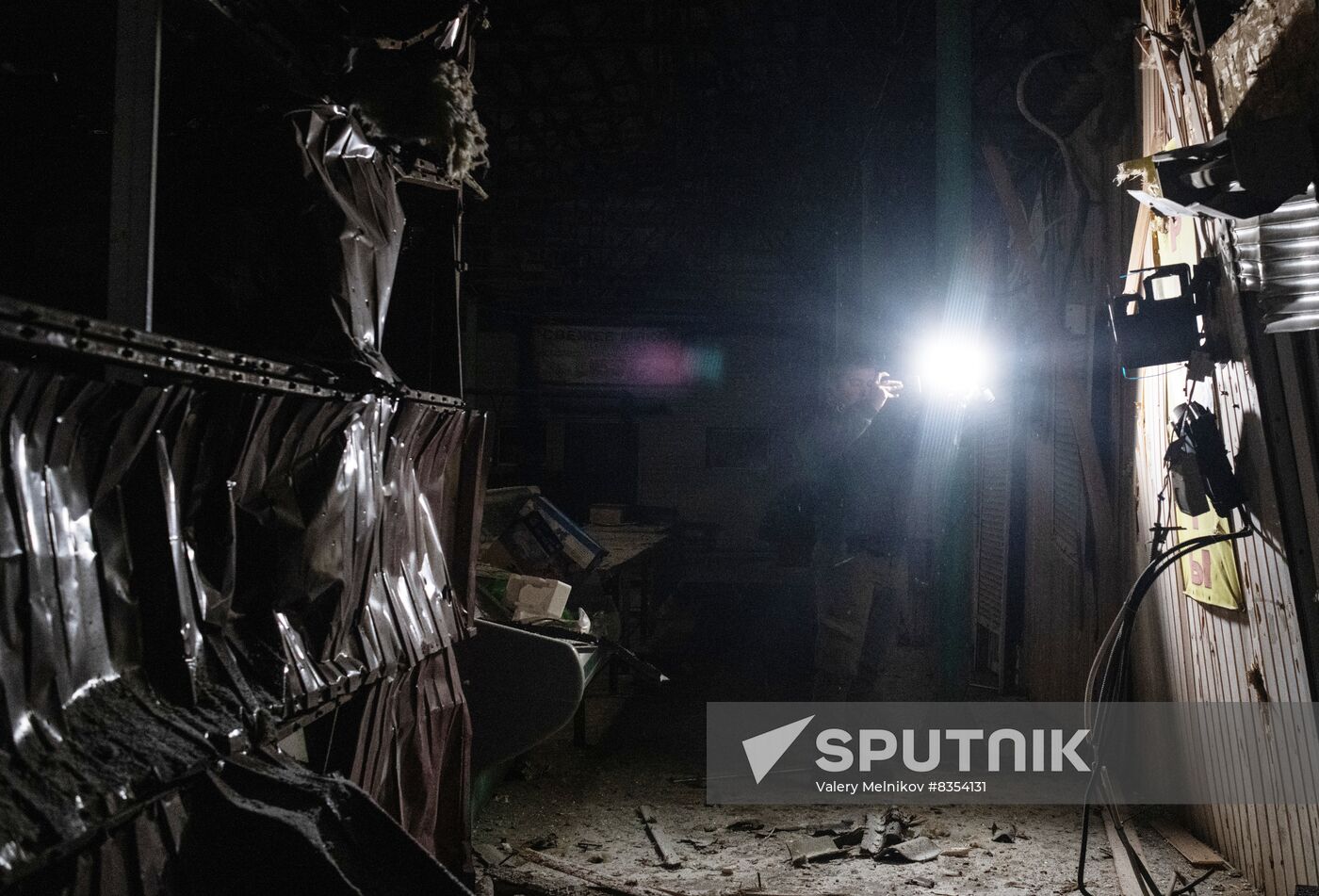 Russia Ukraine Military Operation Shelling