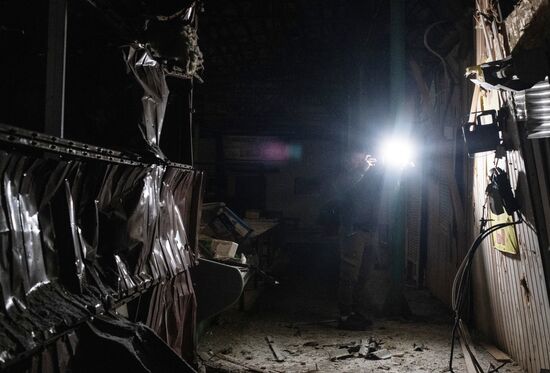 Russia Ukraine Military Operation Shelling