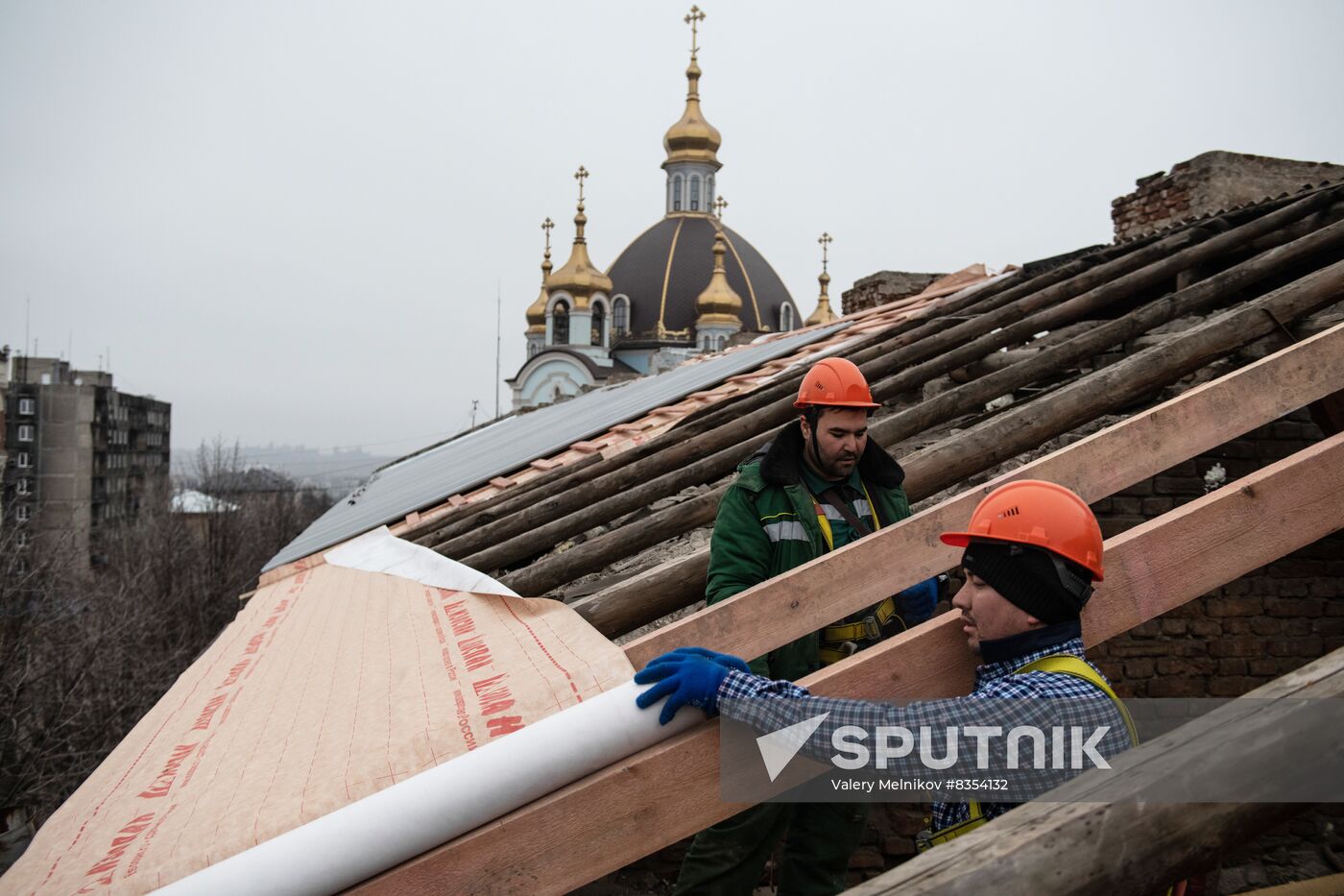 Russia Ukraine Military Operation Construction