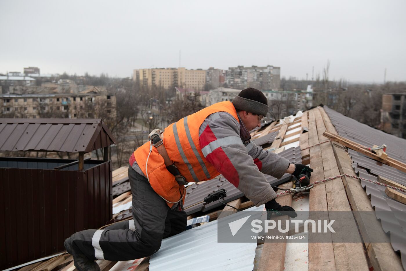 Russia Ukraine Military Operation Construction
