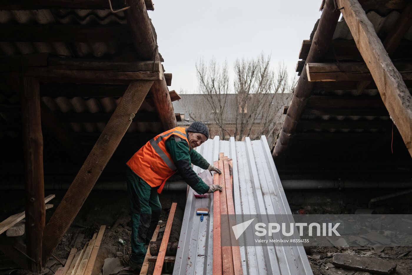 Russia Ukraine Military Operation Construction