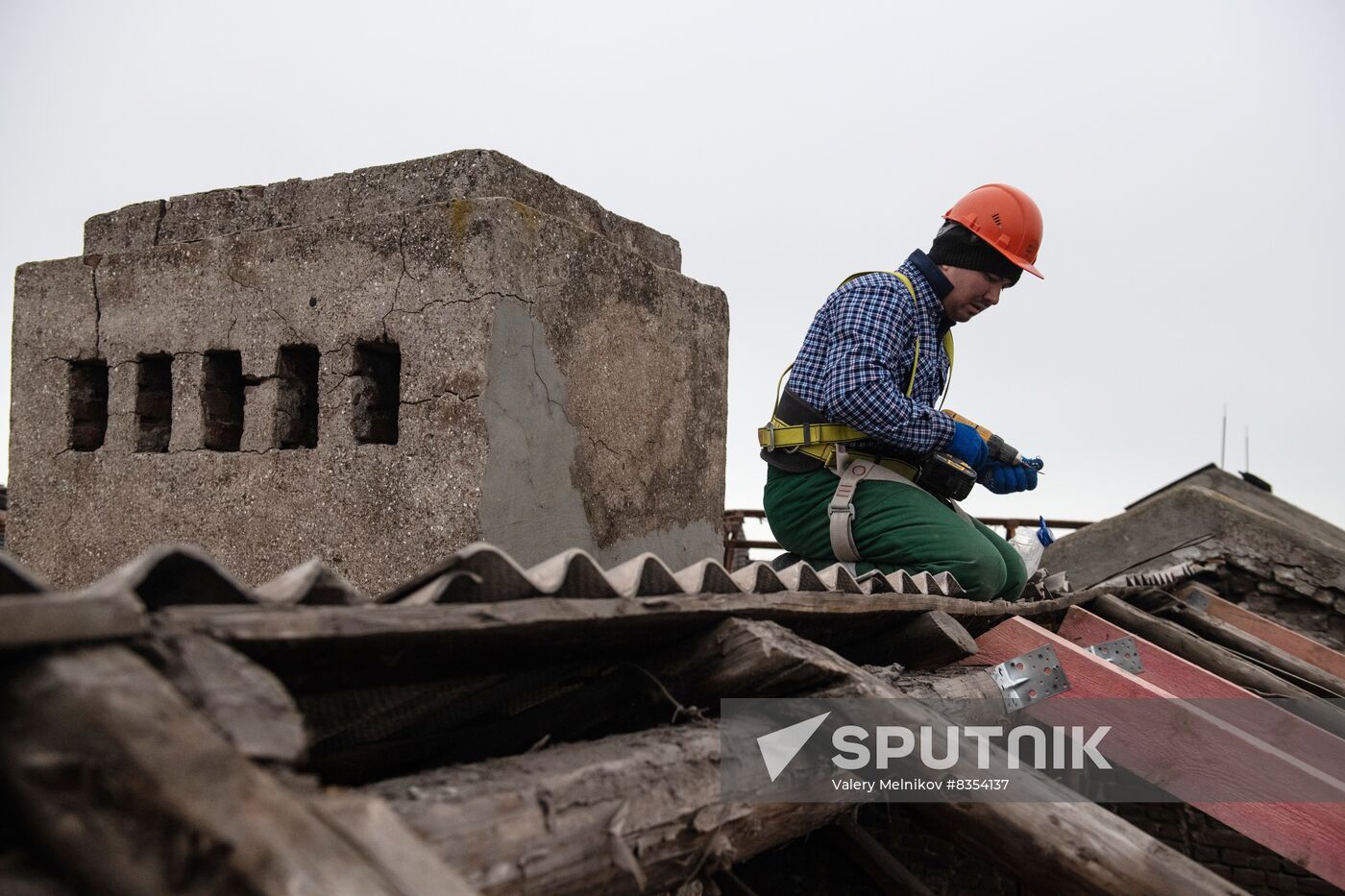 Russia Ukraine Military Operation Construction