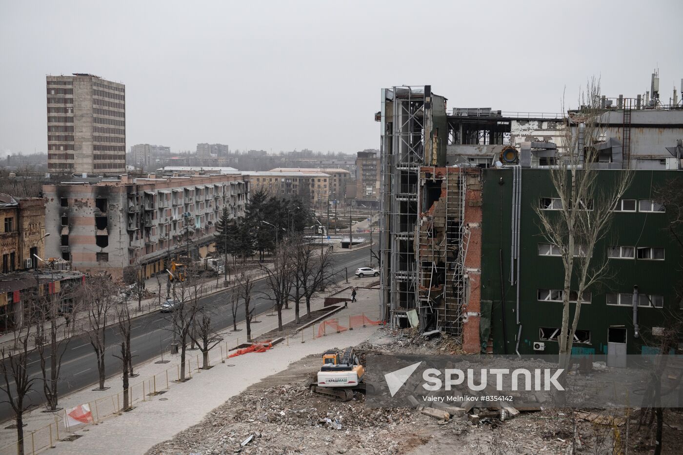 Russia Ukraine Military Operation Construction